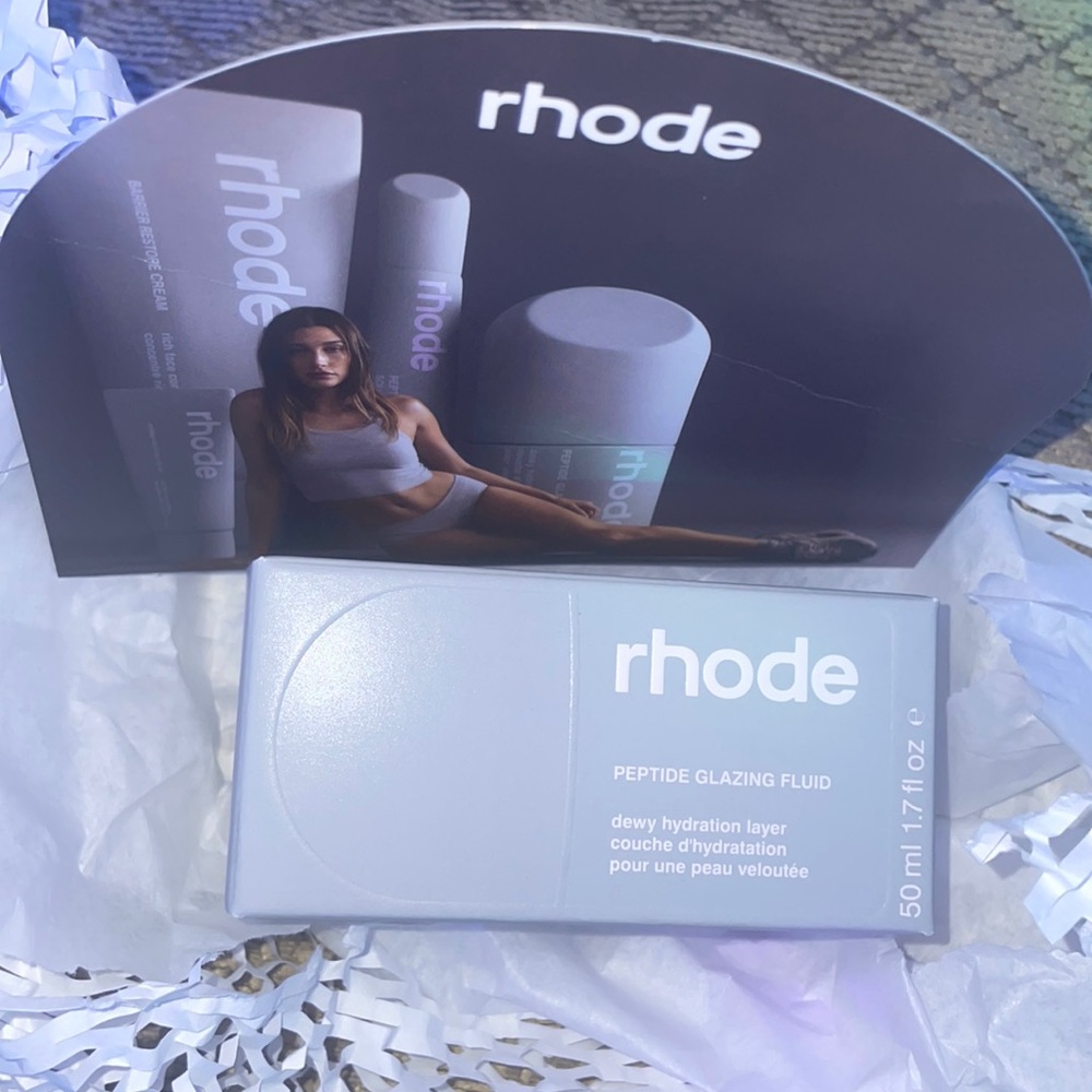 Rhode peptide glazing fluid